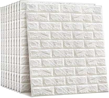 3D Peel-and-Stick Wall Panels